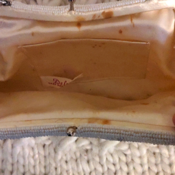 Delill Vintage handmade beaded bag - Picture 3 of 3